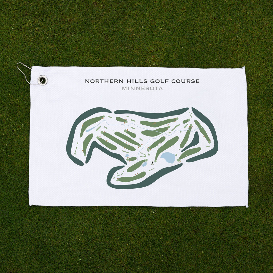 Northern Hills Golf Course, Minnesota - Printed Golf Courses