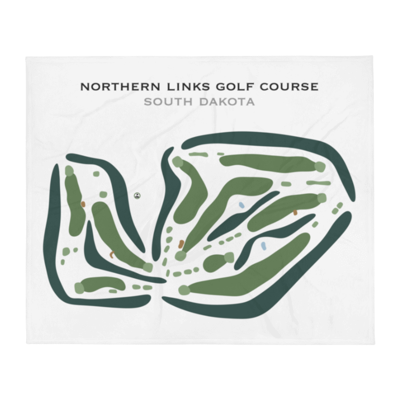 Northern Links Golf Course, South Dakota - Printed Golf Courses