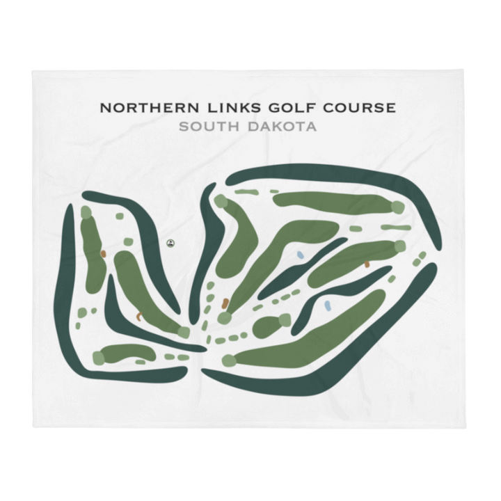 Northern Links Golf Course, South Dakota - Printed Golf Courses