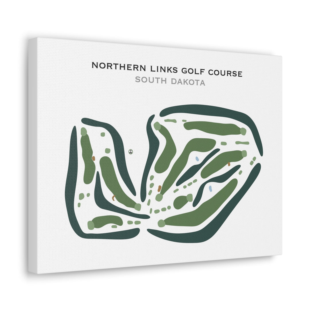 Northern Links Golf Course, South Dakota - Printed Golf Courses