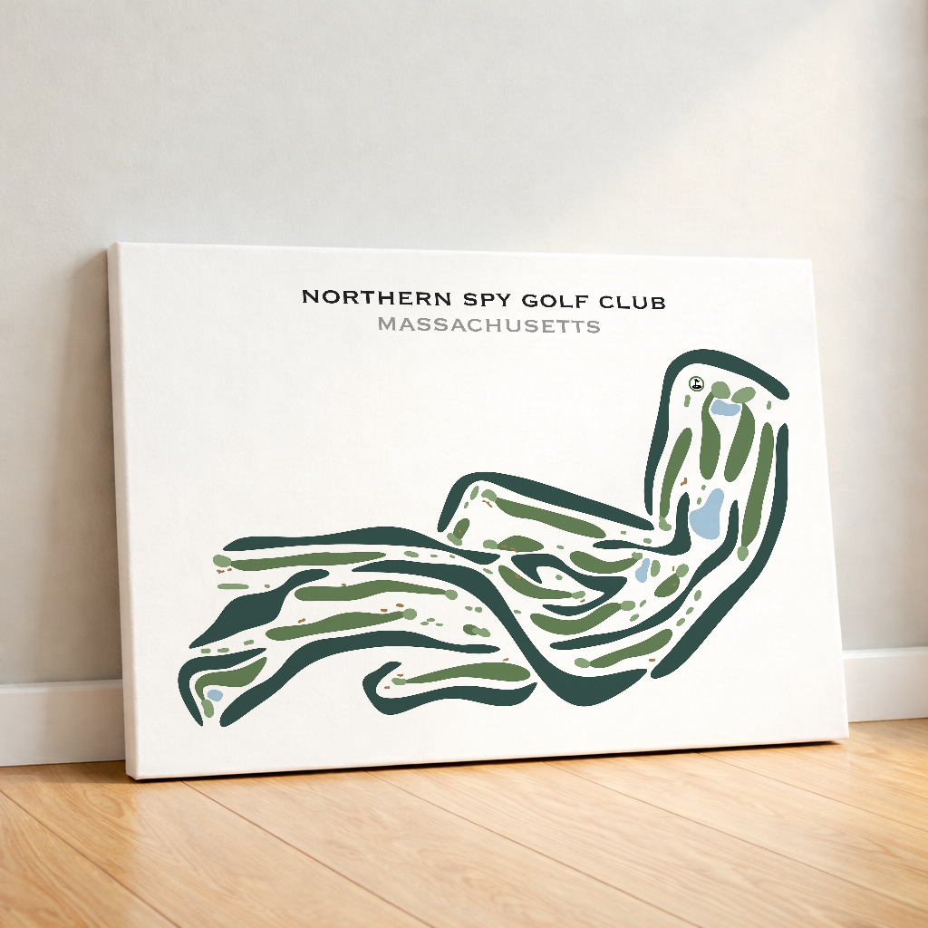 Northern Spy Golf Club, Massachusetts - Printed Golf Courses