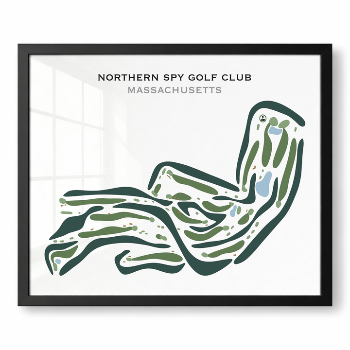 Northern Spy Golf Club, Massachusetts - Printed Golf Courses