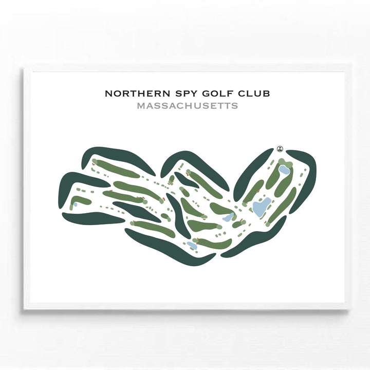 Northern Spy Golf Club, Massachusetts - Printed Golf Courses