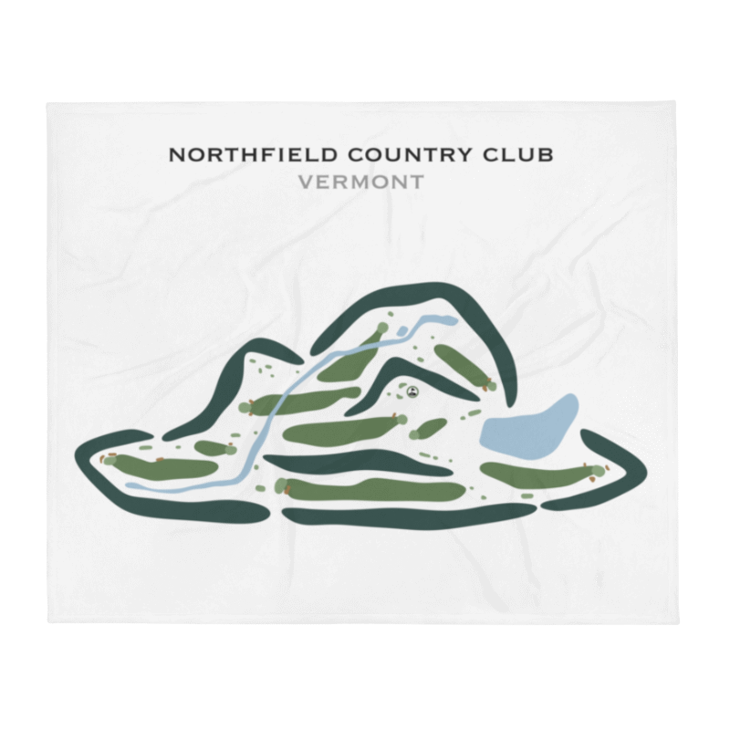 Northfield Country Club, Vermont - Printed Golf Courses