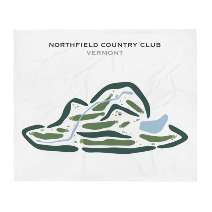 Northfield Country Club, Vermont - Printed Golf Courses