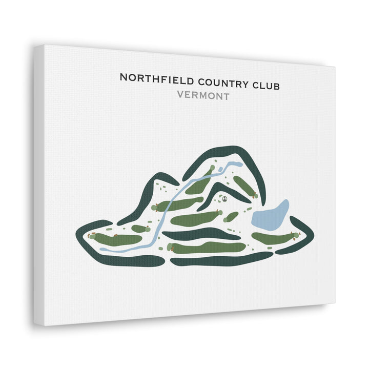 Northfield Country Club, Vermont - Printed Golf Courses