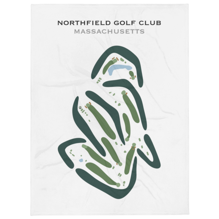 Northfield Golf Club, Massachusetts - Printed Golf Courses