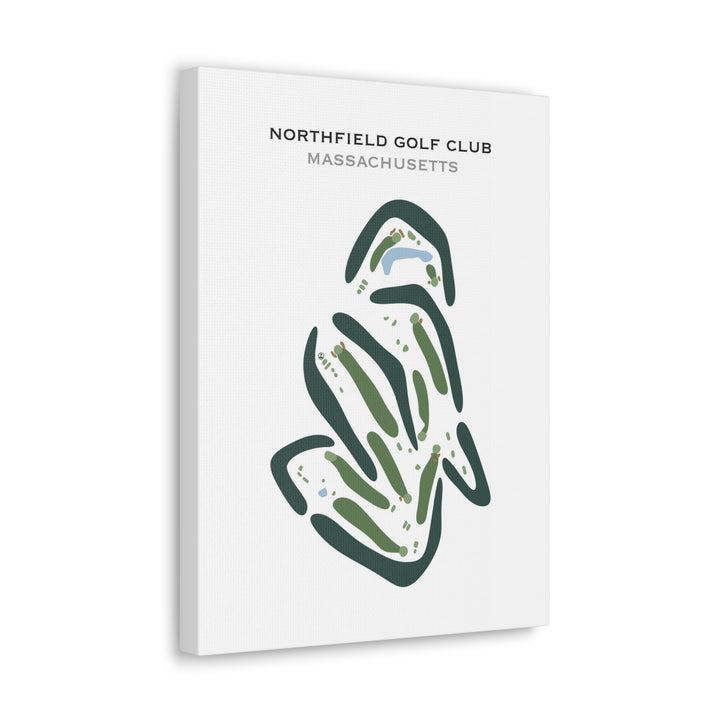 Northfield Golf Club, Massachusetts - Printed Golf Courses