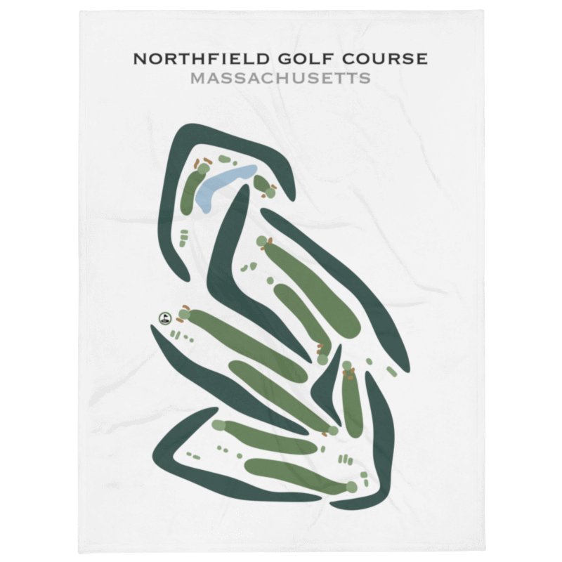 Northfield Golf Course, Massachusetts - Printed Golf Courses