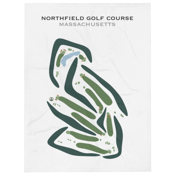 Northfield Golf Course, Massachusetts - Printed Golf Courses