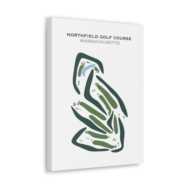 Northfield Golf Course, Massachusetts - Printed Golf Courses