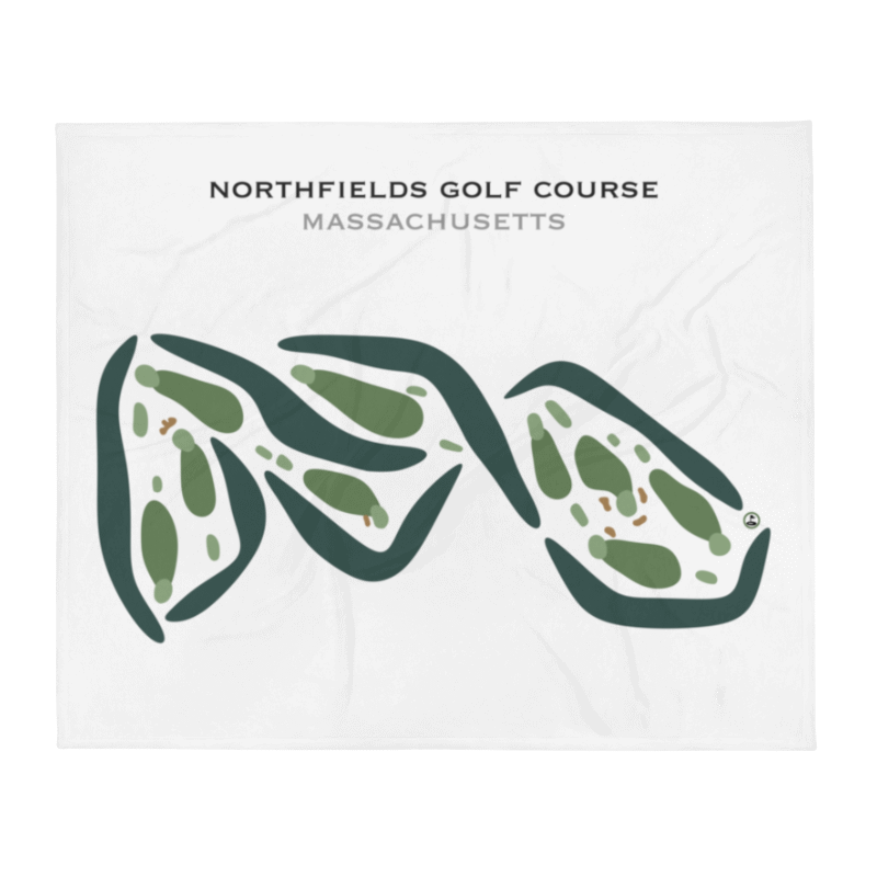 Northfields Golf Course, Massachusetts - Printed Golf Courses