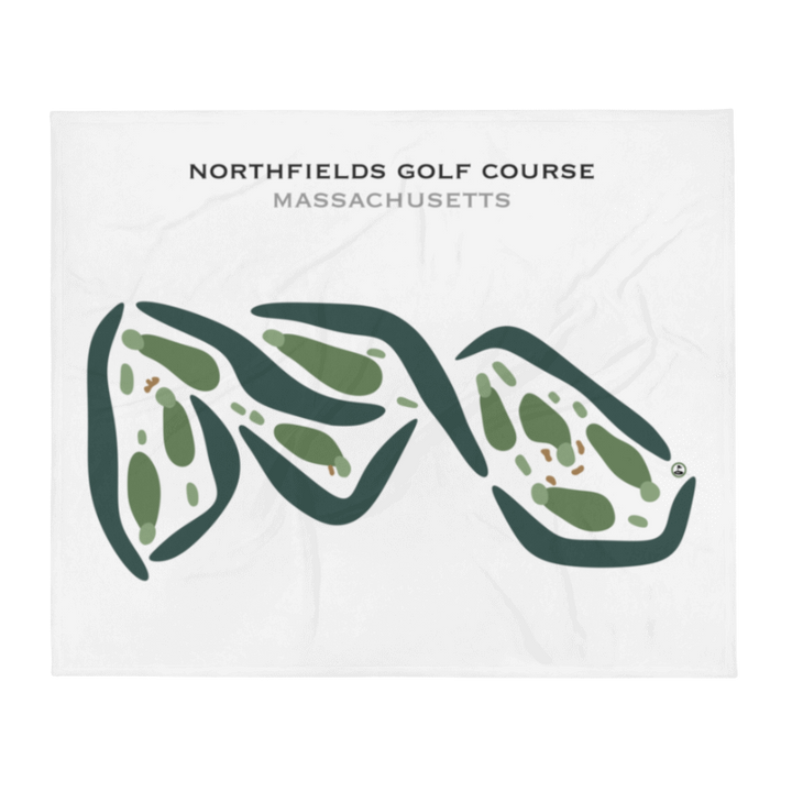 Northfields Golf Course, Massachusetts - Printed Golf Courses