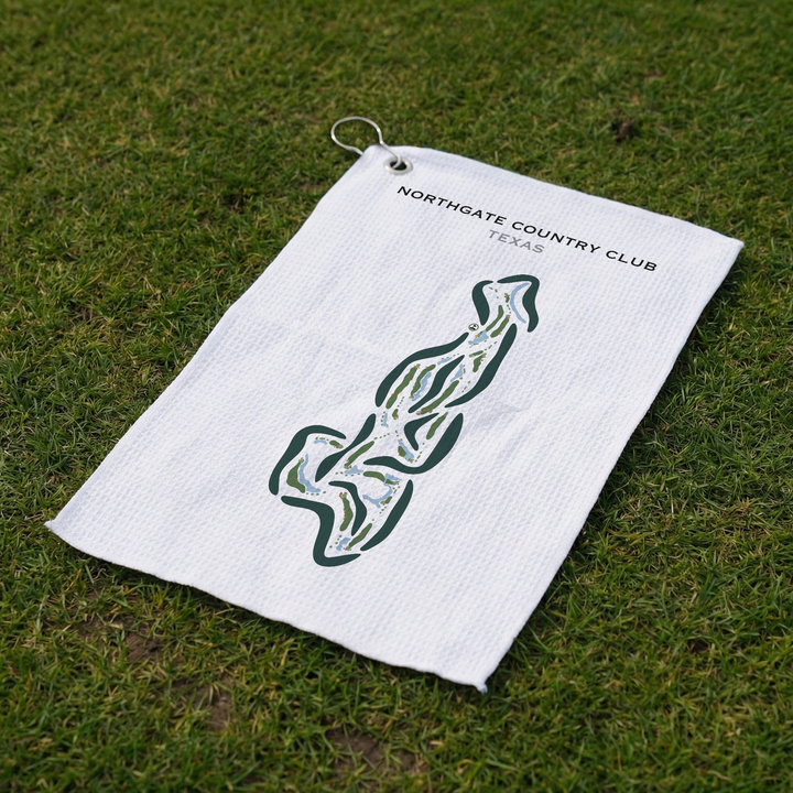 Northgate Country Club, Texas - Printed Golf Course