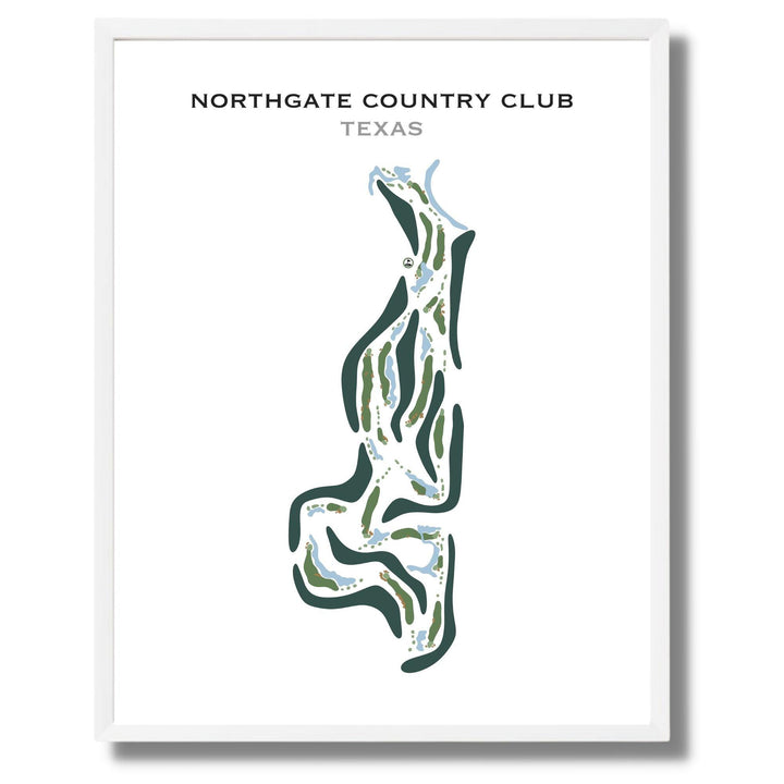 Northgate Country Club, Texas - Golf Course Prints