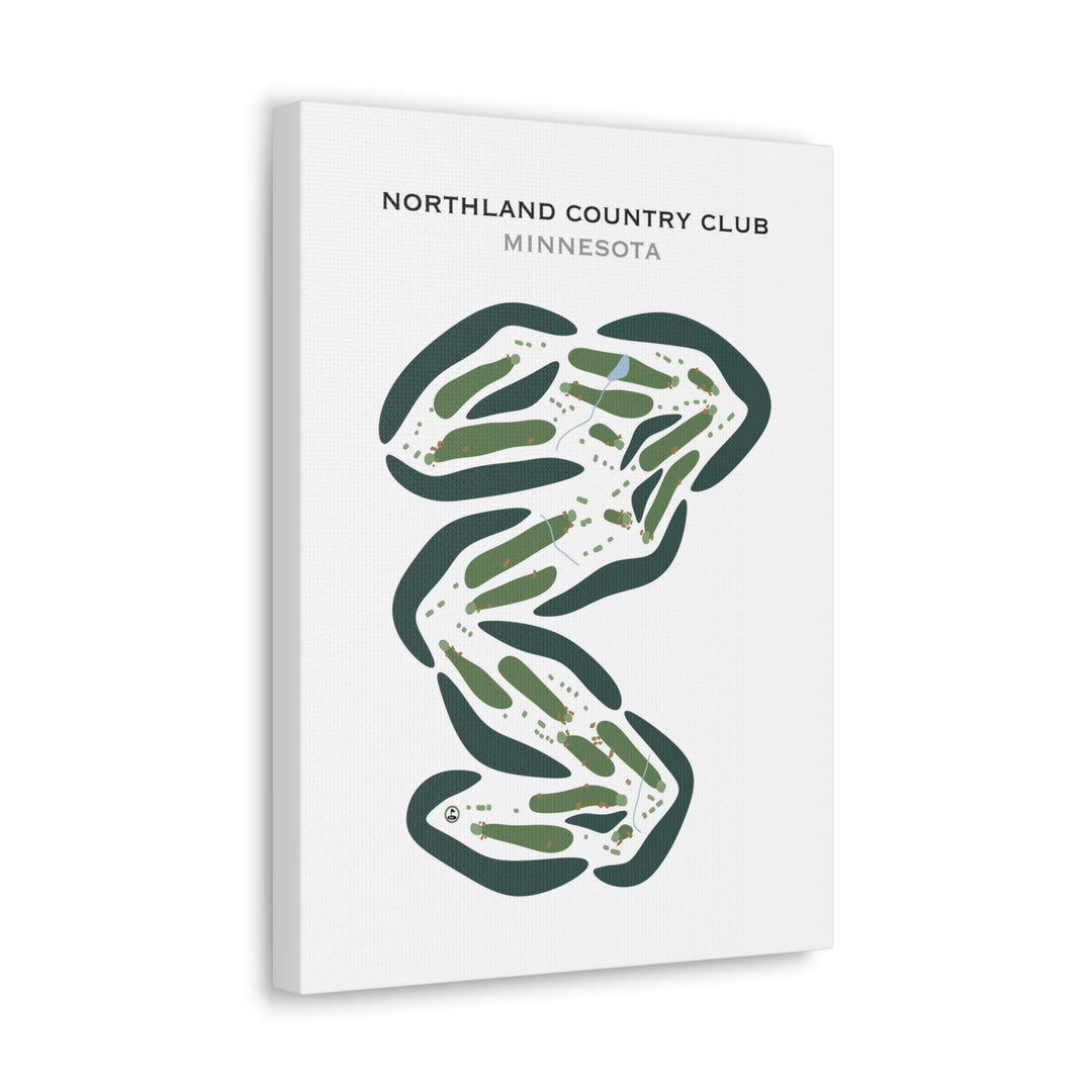 Northland Country Club, Minnesota - Printed Golf Courses