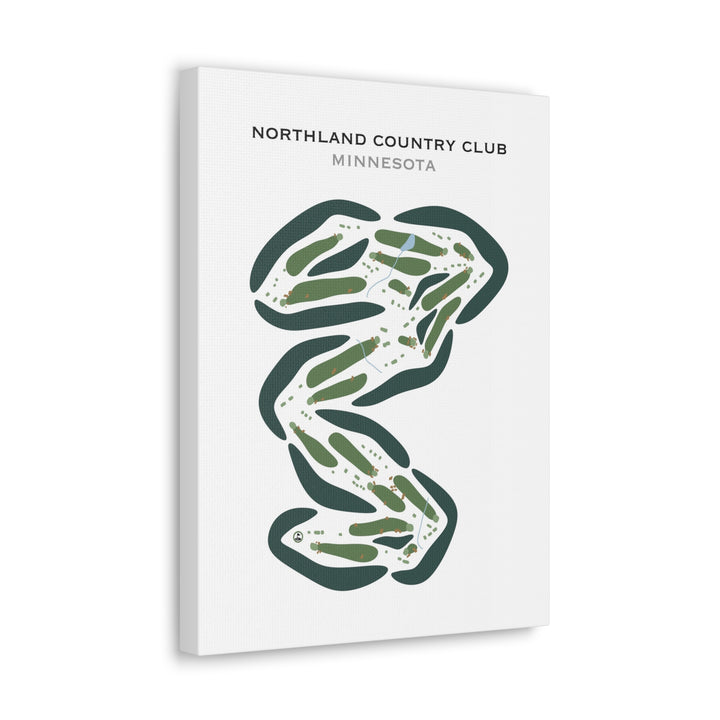 Northland Country Club, Minnesota - Printed Golf Courses