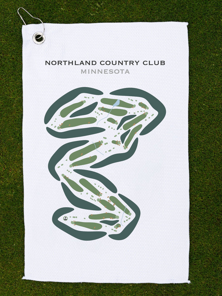 Northland Country Club, Minnesota - Printed Golf Courses