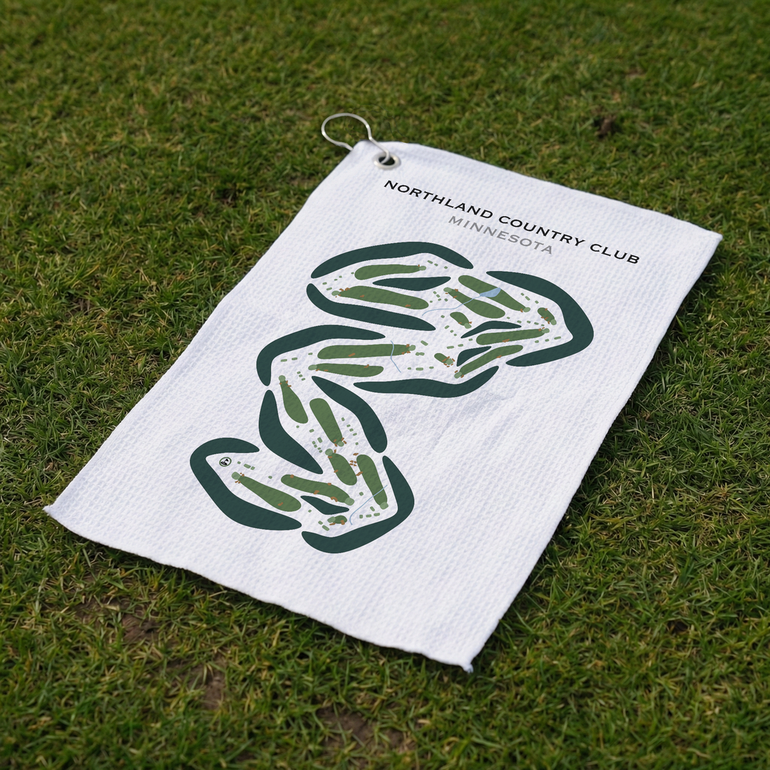 Northland Country Club, Minnesota - Printed Golf Courses