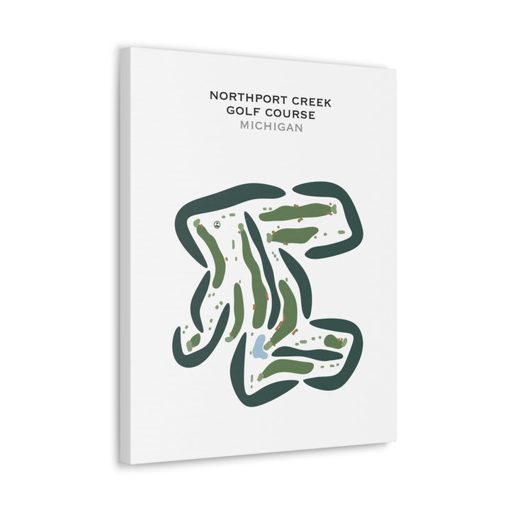 Northport Creek Golf Course, Michigan - Printed Golf Courses