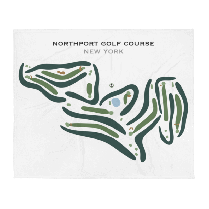 Northport Golf Course, New York - Printed Golf Courses