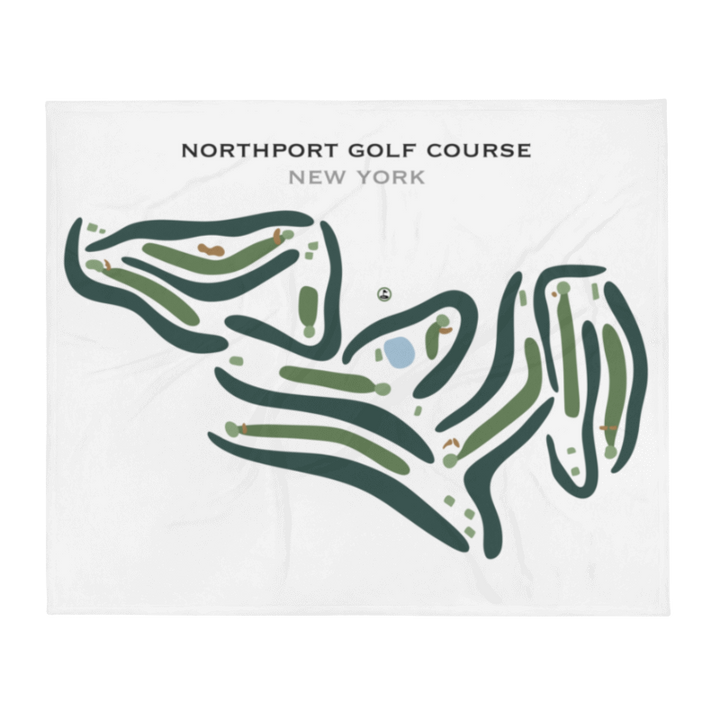 Northport Golf Course, New York - Printed Golf Courses