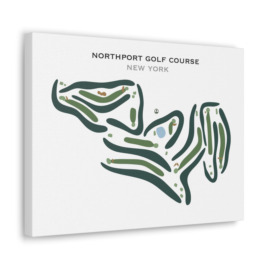 Northport Golf Course, New York - Printed Golf Courses