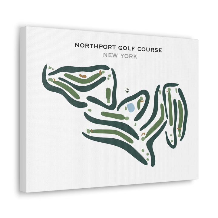 Northport Golf Course, New York - Printed Golf Courses