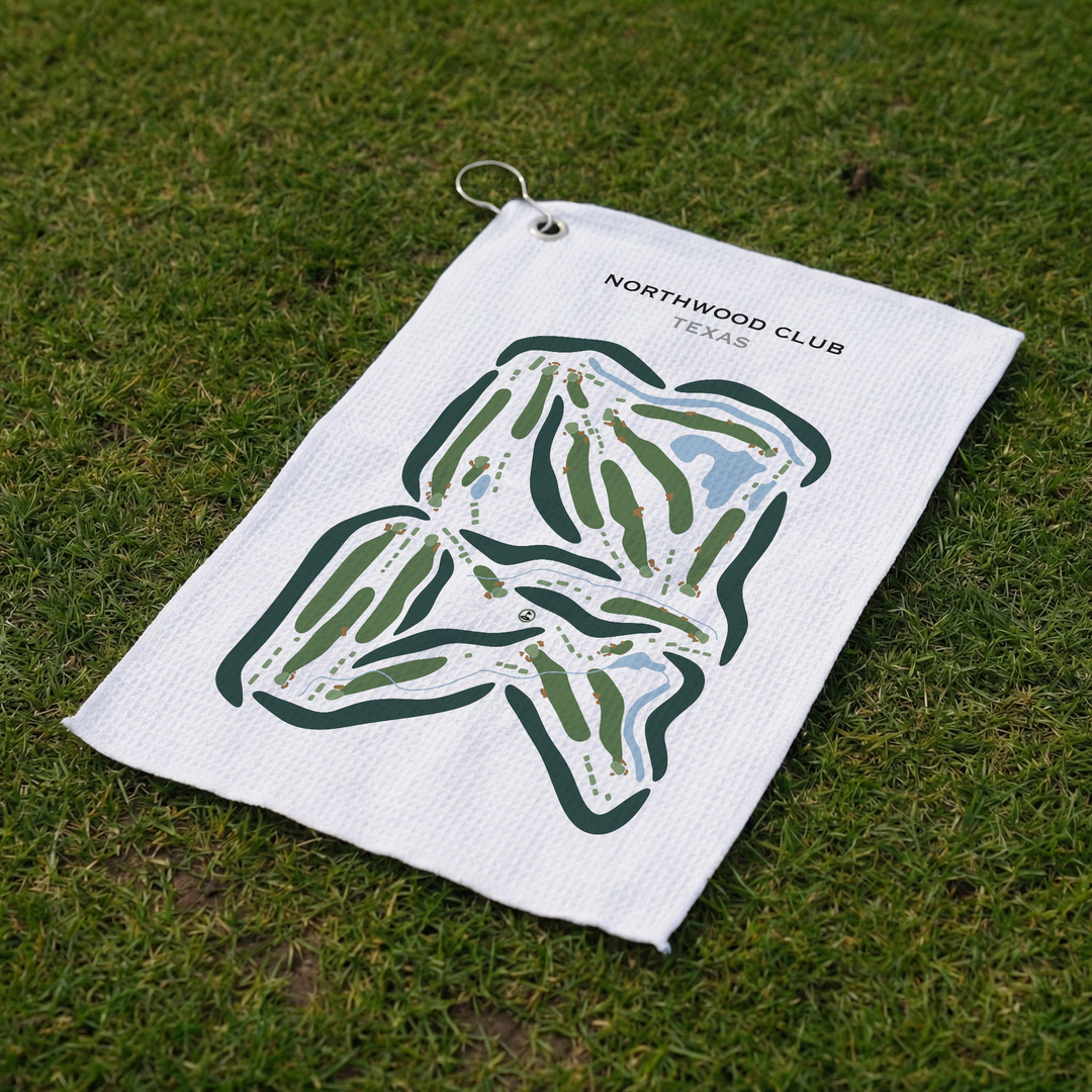 Northwood Club, Texas - Printed Golf Courses