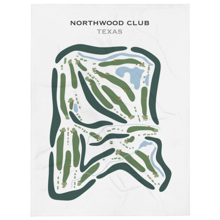 Northwood Club, Texas - Printed Golf Courses