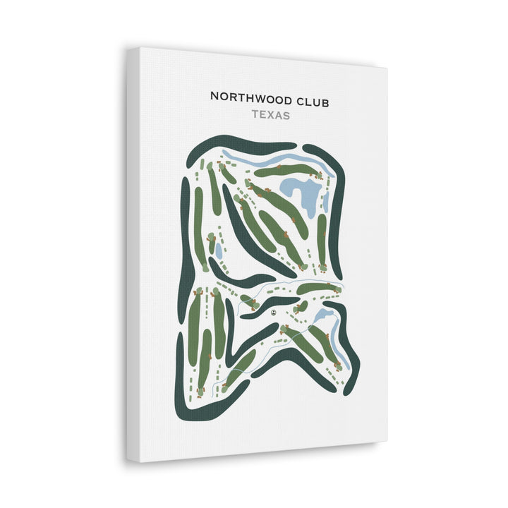 Northwood Club, Texas - Printed Golf Courses