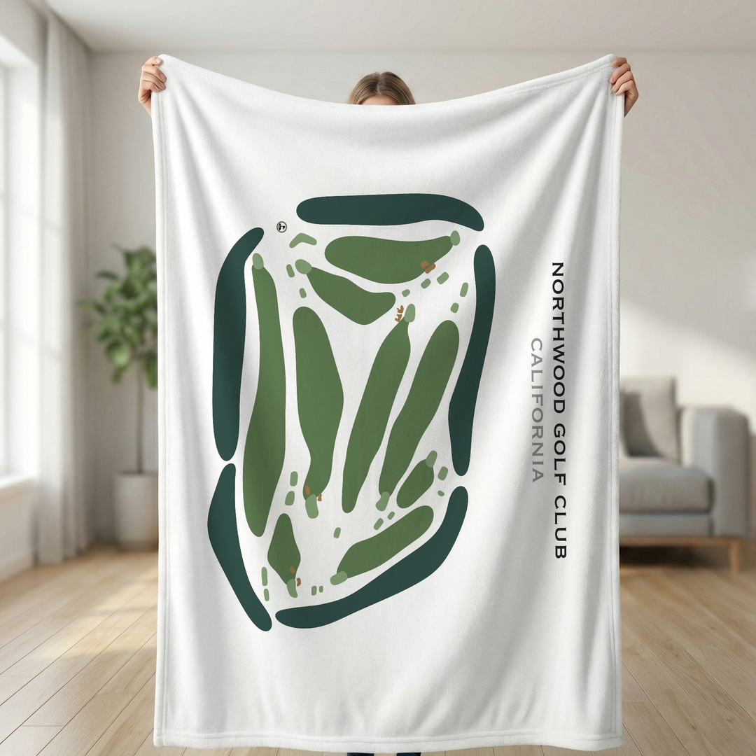 Northwood Golf Club, California - Printed Golf Courses