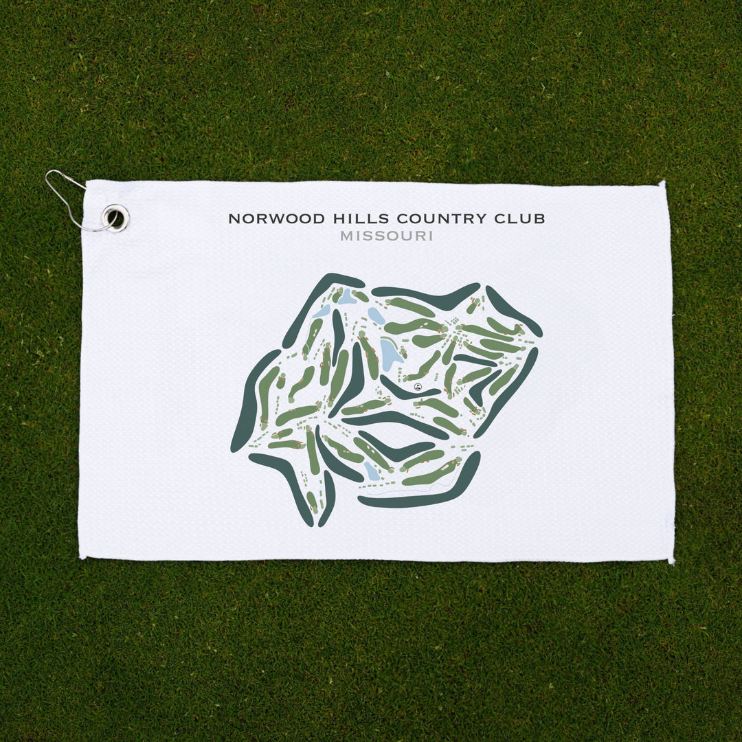 Norwood Hills Country Club, Missouri - Printed Golf Courses