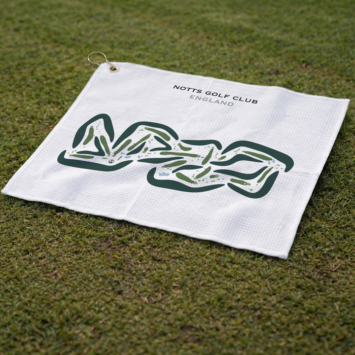 Notts Golf Club, England - Printed Golf Courses