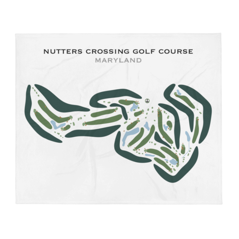 Nutters Crossing Golf Course, Maryland - Printed Golf Courses
