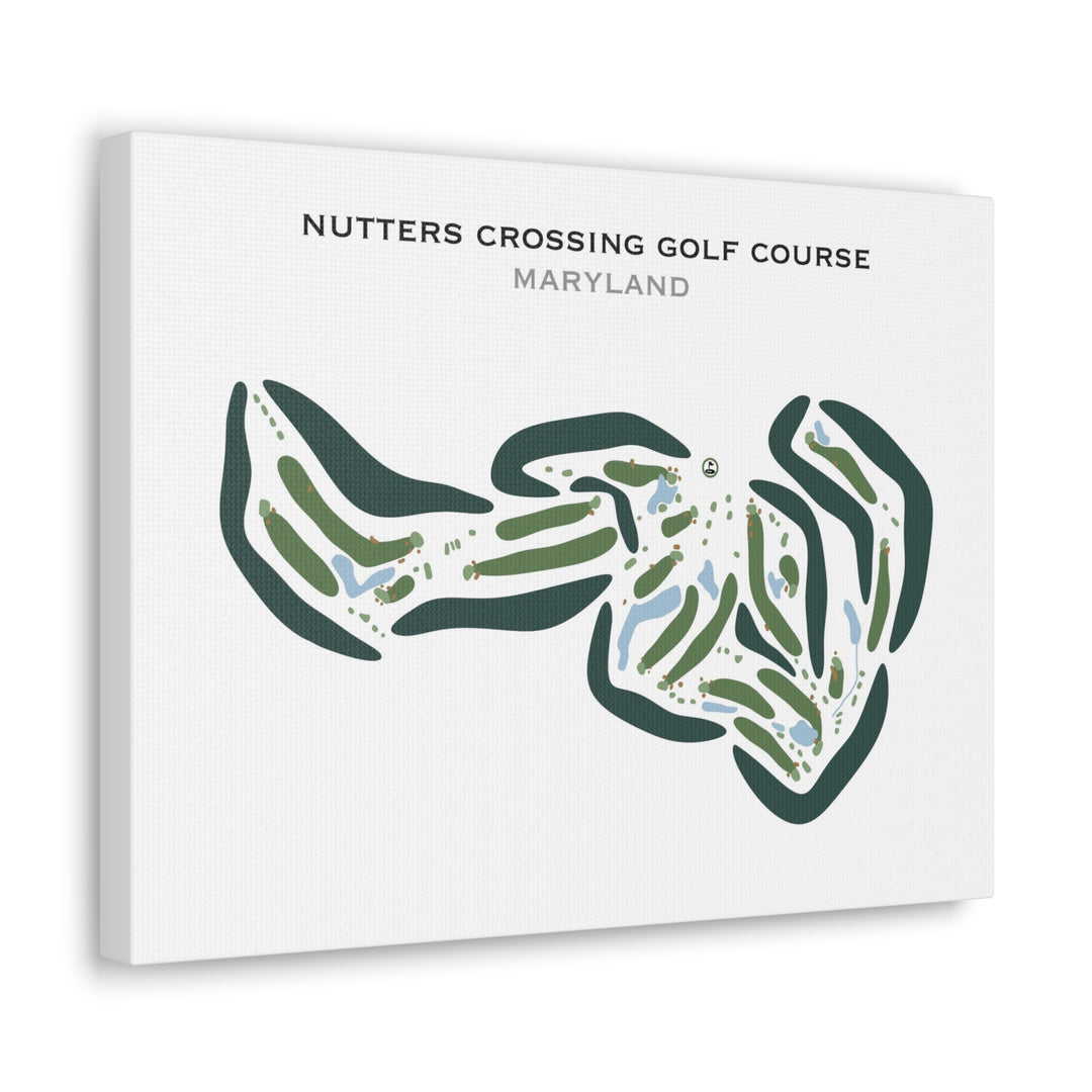 Nutters Crossing Golf Course, Maryland - Printed Golf Courses