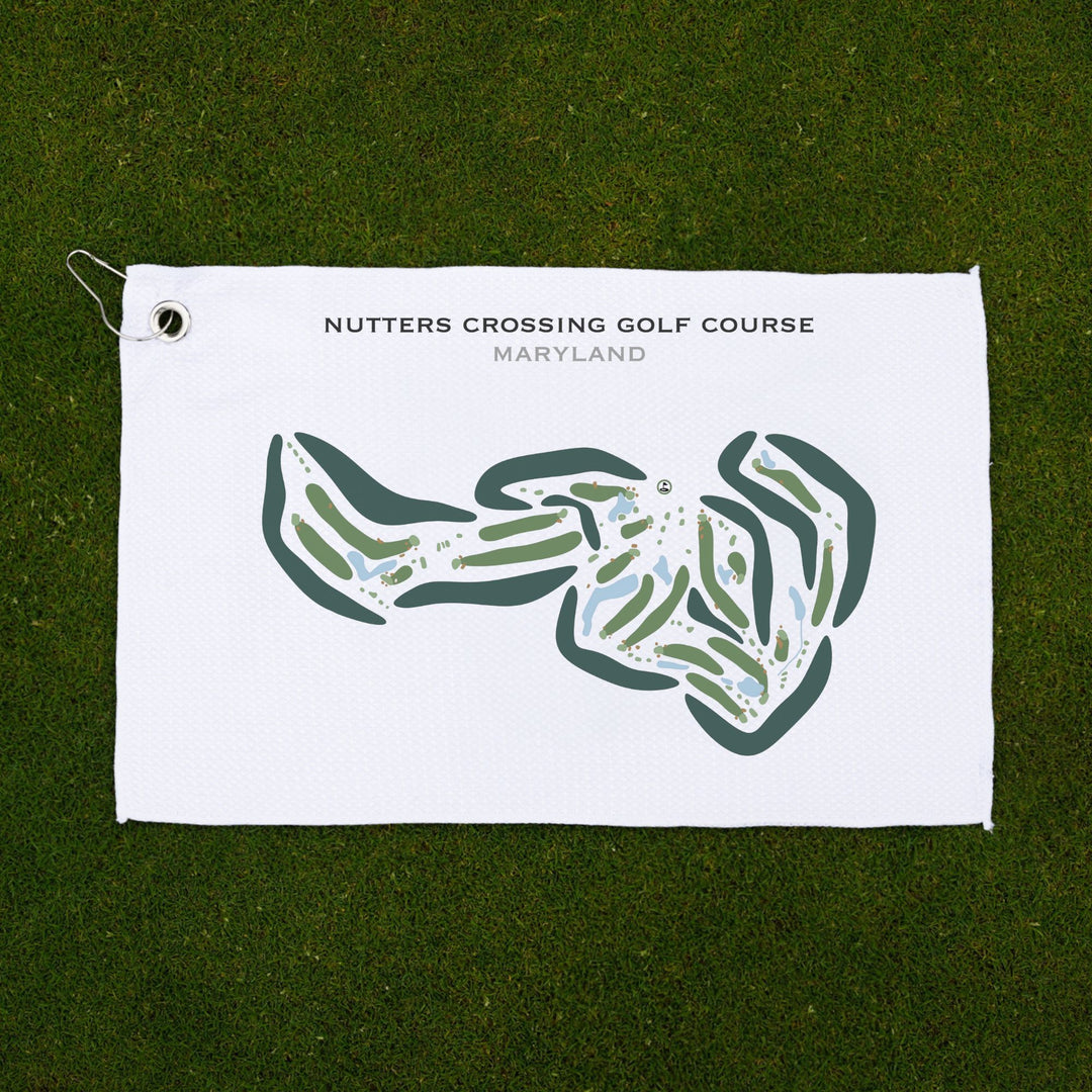Nutters Crossing Golf Course, Maryland - Printed Golf Courses