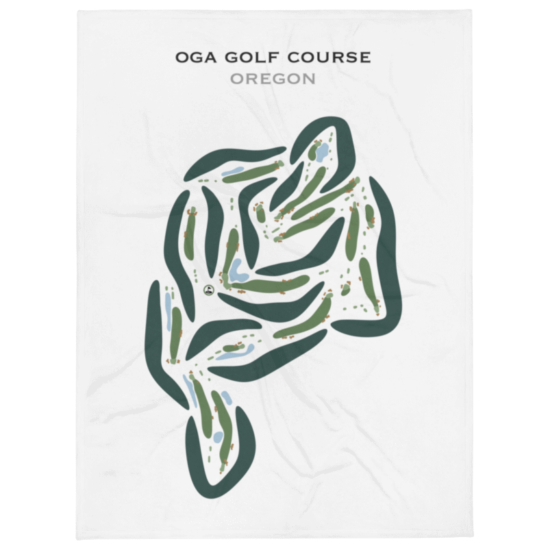 OGA Golf Course, Oregon - Printed Golf Courses