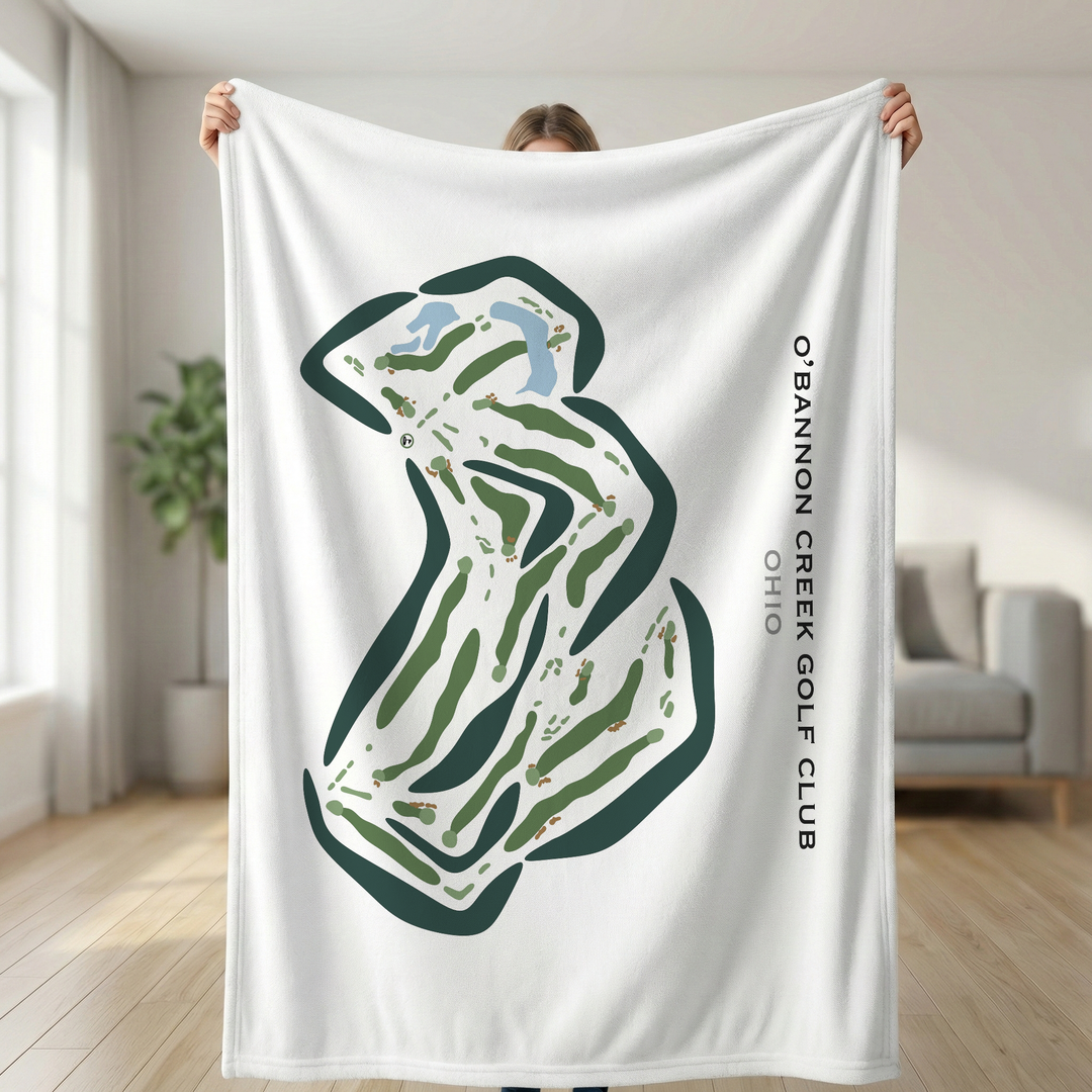O'Bannon Creek Golf Club, Ohio - Printed Golf Course