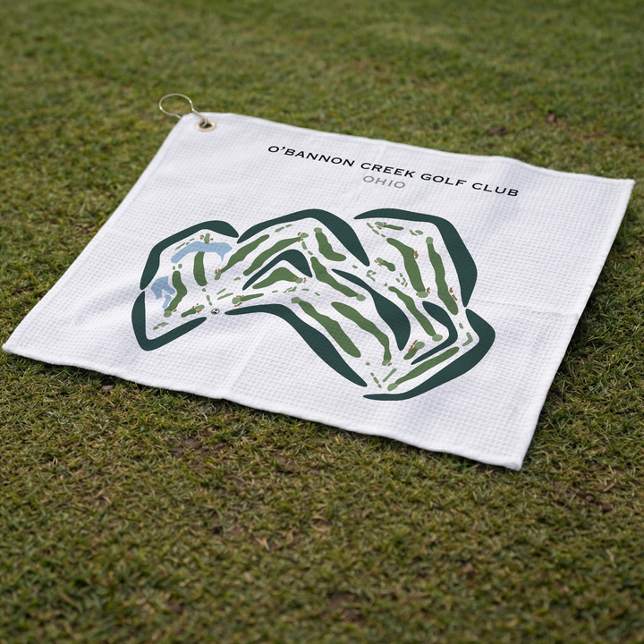 O'Bannon Creek Golf Club, Ohio - Printed Golf Course