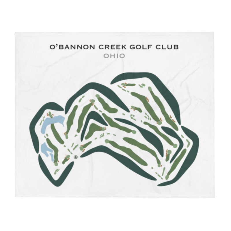 O'Bannon Creek Golf Club, Ohio - Printed Golf Course