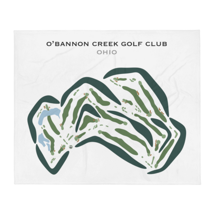 O'Bannon Creek Golf Club, Ohio - Printed Golf Course