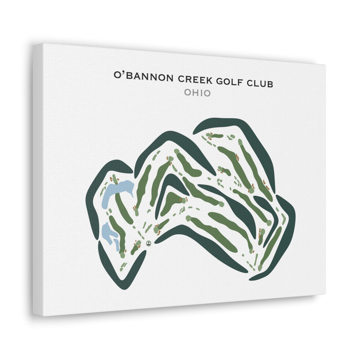 O'Bannon Creek Golf Club, Ohio - Printed Golf Course