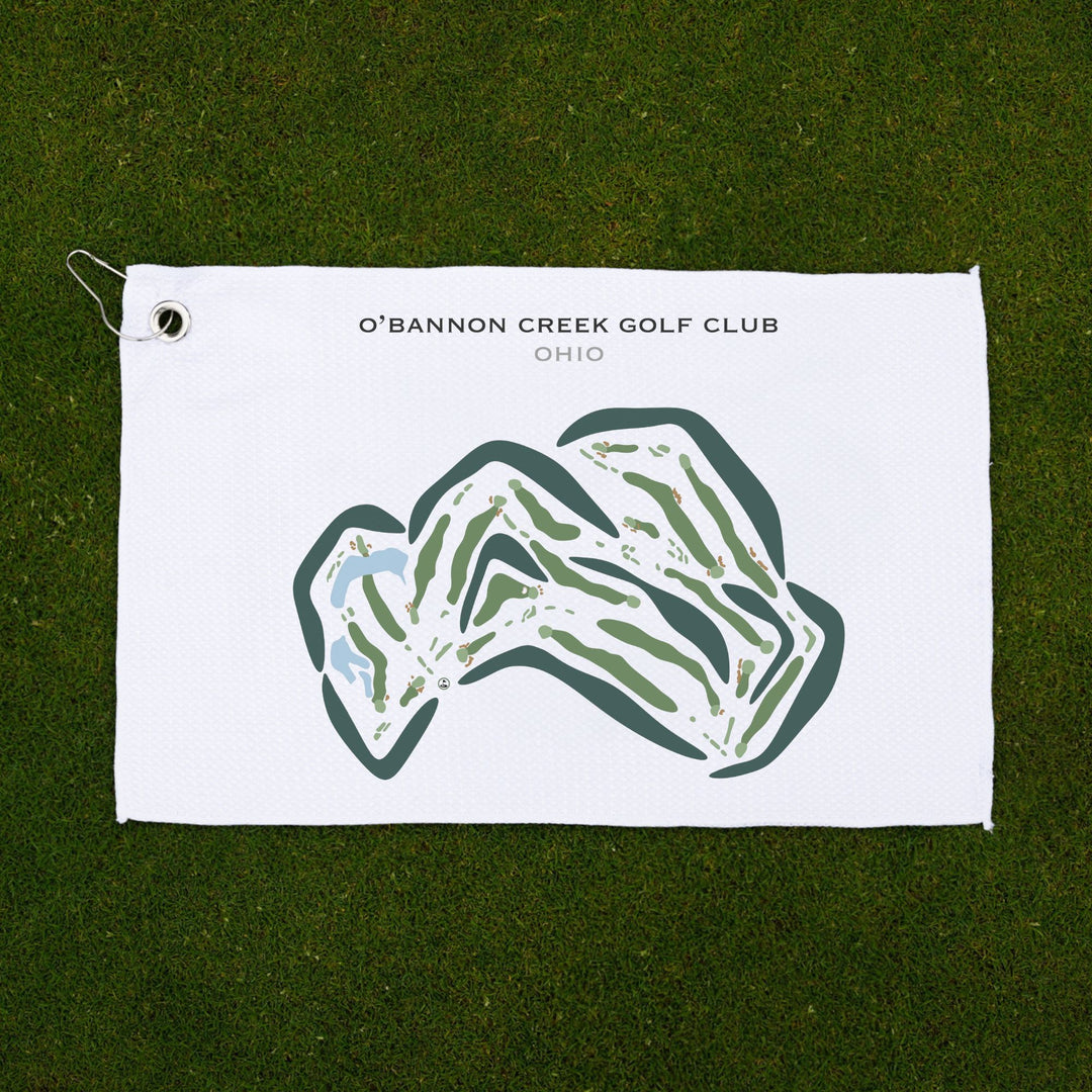 O'Bannon Creek Golf Club, Ohio - Printed Golf Course