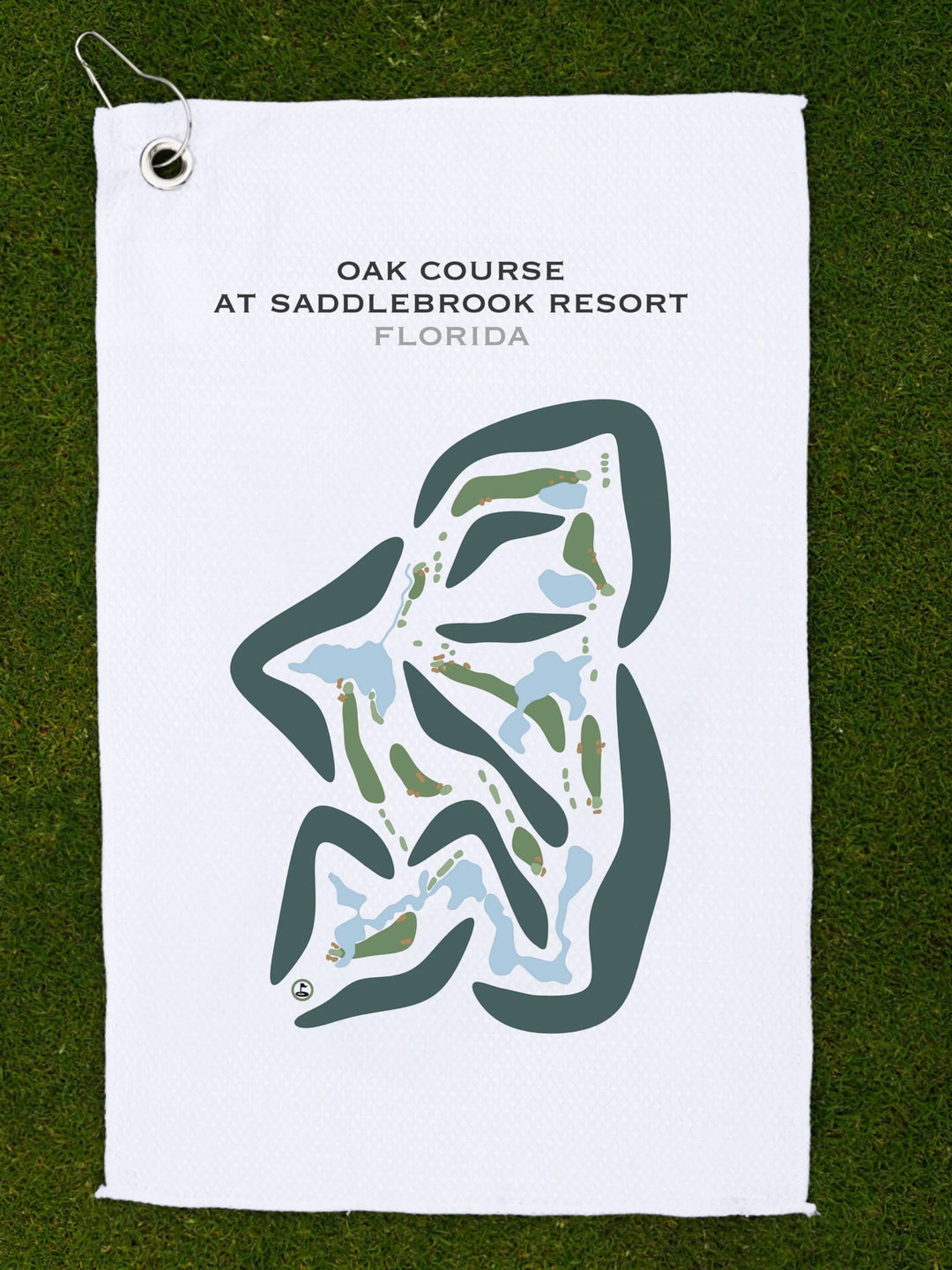 Oak Course at Saddlebrook Resort, Florida - Printed Golf Courses