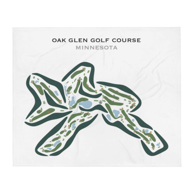 Oak Glen Golf Course, Minnesota - Printed Golf Courses