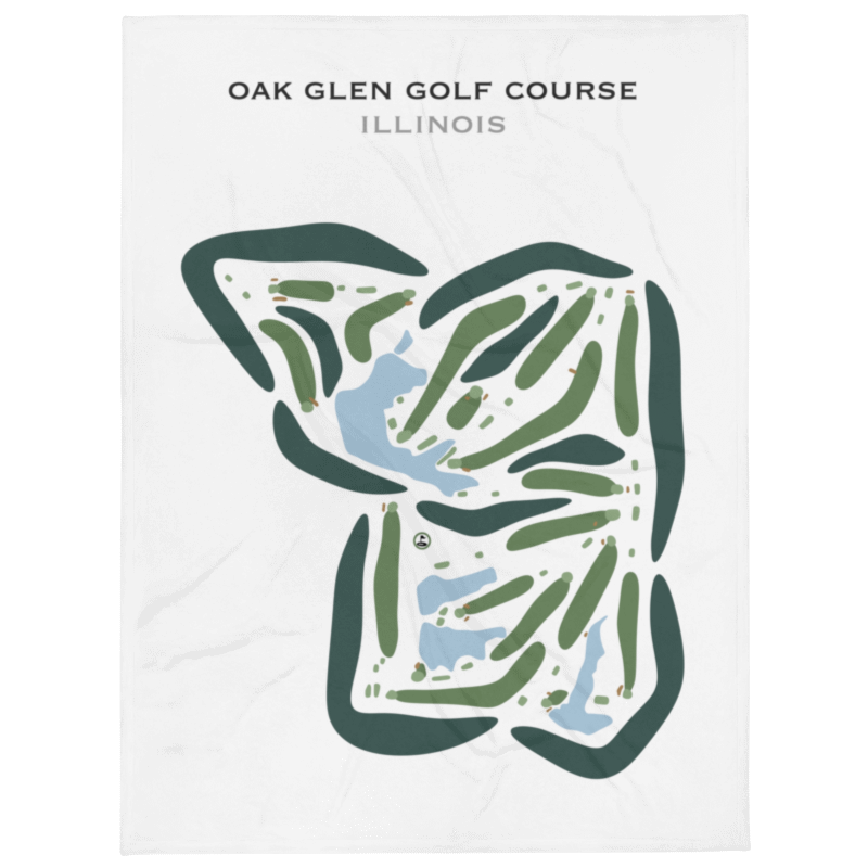 Oak Glen Golf Course, Illinois - Printed Golf Courses