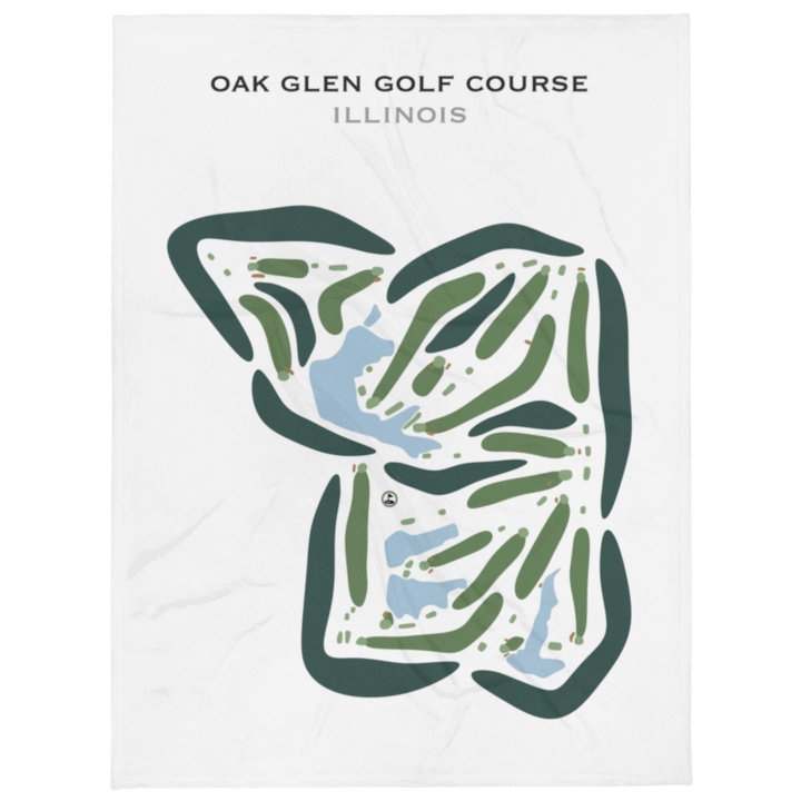 Oak Glen Golf Course, Illinois - Printed Golf Courses