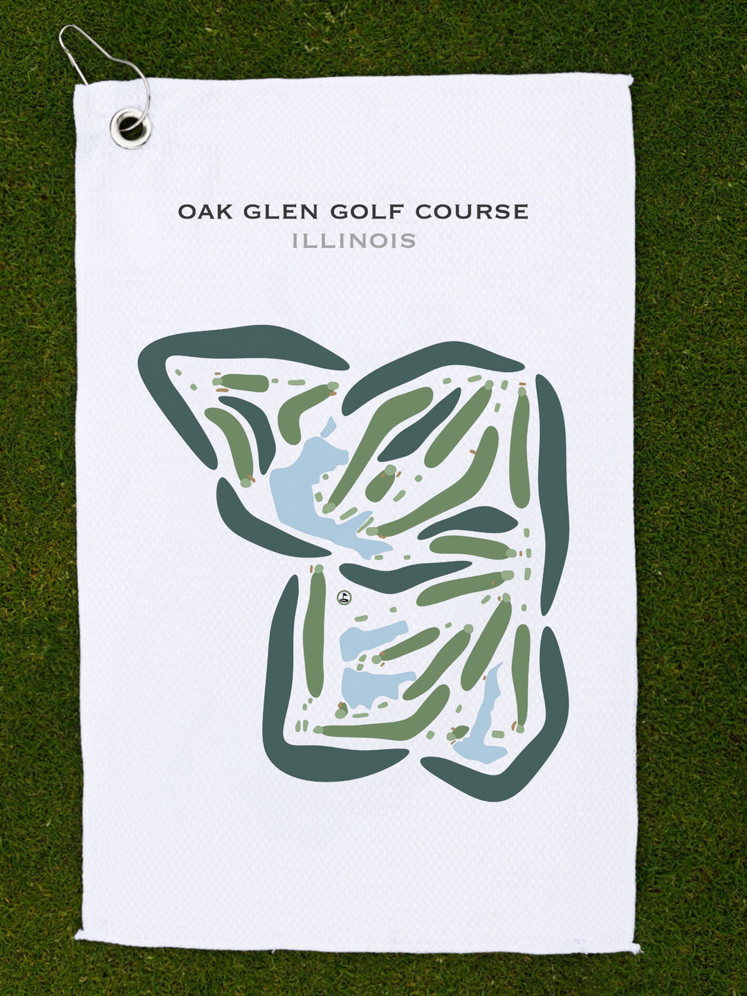 Oak Glen Golf Course, Illinois - Printed Golf Courses