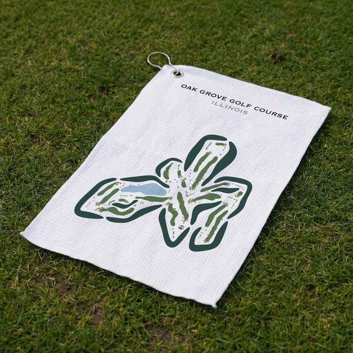 Oak Grove Golf Course, Illinois - Printed Golf Courses